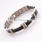 Custom Logo Bio Bracelet Energy Care Health Major Stainless Magnetic Bracelet thumbnail-6