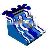 Blue Wave Dolphin Water Slide Outdoor Inflatable Adult Kids Water Slides Backyard For Swimming Pool thumbnail-3