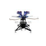 4-colors 4 Stations Manual T-Shirt Silk Screen Printer Printing Machine For T-shirt thumbnail-2