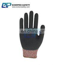 Oyster Shucking Knife 18 Gauge HPPE Cut Resistant Nitrile Sandy Coated Work Gloves With Cut F thumbnail-3