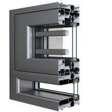 Tempered Glass Aluminium Casement Window thumbnail-3