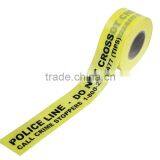 Low Factory Price Non Adhesive PE Barrier Tape With Word Police Line Don Not Cross OP013-12 thumbnail-2
