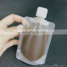 Plastic Cosmetic Sachet Pouch With Spout Cap thumbnail-2
