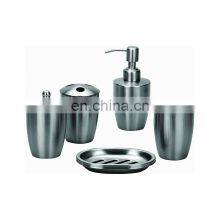 Promotional Black Plastic Cover Designed Bathrooms Set Accessories Bathrooms Stainless Steel Bathroom Sets thumbnail-2