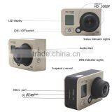 12Mega Pixel H.264 Compression Format 60M Waterproof Action Camera RD990 Sport Camera With WiFi Live Video Streaming &Time Lapse