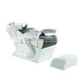 Hot Sale Lay Down Washing Salon Shampoo Shair With Footrest thumbnail-1