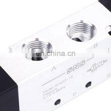 SNS 4V420-15 Series Inlet Double Coils Pilot-operated Electric Solenoid Valve thumbnail-4