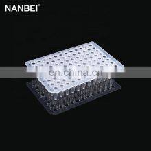 Laboratory 96 Well Semi Skirt or No Skirt PCR Plates