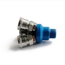 SMV SMY Round Tee C-type Two-way Three-way Pneumatic Connector Air Pump Compressor Quick Coupler thumbnail-3