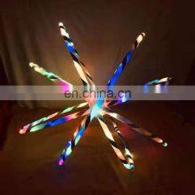New Version Upgrade Led LED Hula Ring Hoop Hu la Hoola Hoop Hulahoop Fitness Hoop Foot Gymnastics thumbnail-3