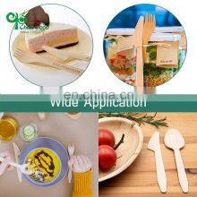 Wooden Spoon Fork Knife Cutlery Set Wooden Dinner Utensil Set Kitchen Disposable Wooden Cutlery Sets thumbnail-4