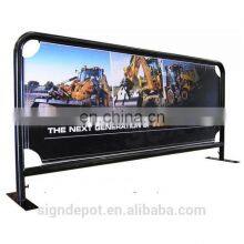 Portable Wind Breaker Advertising Barrier Crowd Control Stand thumbnail-3