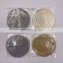 Amazon Heat-Resistant Woven Cotton Rope Cup Coaster Absorbent Braided Coasters For Drinks thumbnail-4