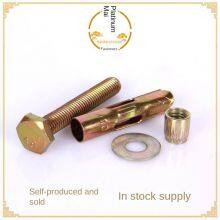Floor Expansion, Color Zinc Plating, Hexagonal Sleeve Anchor, Expansion Bolt M10*80, Bomai, Long-term Supply thumbnail-4