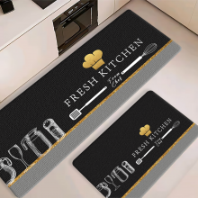 Durable PVC Foam Non-slip Kitchen Cook Style Anti-Fatigue Rugs Kitchen Anti-Fatigue Mat thumbnail-2