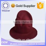 High Quality Flat Wool Flet Wide Brim Fedora Hat / Handmade Felted Wool Volcano Hats same pattern with Pharrel Williams