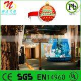 Interactive Fun, Xmas Inflatable Snow Globe for Exhibition Spaces, Shopping Centres