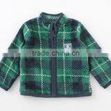 Japanese Wholesale Products Cute Stock Jackets Baby Clothes Check Pattern for Winter Infant Wear Children Garment Kids Clothing thumbnail-4