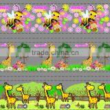 Bee Giraffe Animal Cartoon Design Transfer Film for Child Water Bottle