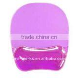 Wrist Rest Transparent Crystal Silicon Mouse Pad(Mousepad)