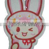 Factory Promotion Hemp Air Freshener Paper Car Mirror Hanging Paper Car Air Freshener thumbnail-1