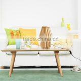 LED Wood Table Lamp LED Wooden Table Light JK-879-12 Cheap and Good Wooden Study Touch Sensor Bedside Led Table Lamp