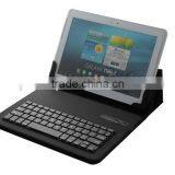 Black For Ipad / SumsungPu Leather Bluetooth Keyboard thumbnail-1