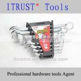 7pcs Fully Polished Conbination Wrench Set WR9003 thumbnail-1