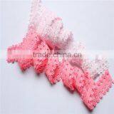 3/4 Frilly Elastic Baby Headbands - - Lace Baby Headbands thumbnail-6