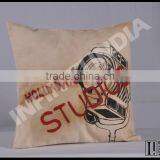 Vintage Printed Canvas Cushion, Vintage Cushion thumbnail-1