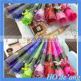 Hogift Valentine's Day Gift Soap Rose Flower For Christmas Gift thumbnail-3