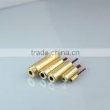 650nm 5mW 3V D10.5mm Red Laser Diode Module, Adjustable Focus Big Clear Aperture Red Laser Module for Industry Laser Equipment