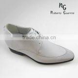 2013 Men's White Height Increasing Shoes