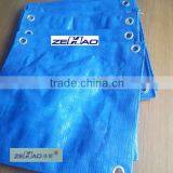 120gsm Blue Color High Quality pe Tarpaulin Sample&tarpaulin Design Sample&packing in Bale thumbnail-2