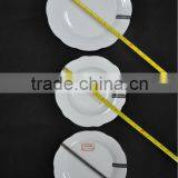 Cut Shape/Festoon Shape Porcelain Dinner Plate/whiteware