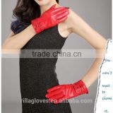 Women Sheepskin Winter Leather Gloves