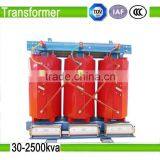 50Hz Three Phase Dry Type Transformer 30-2500KVA Capacity 10KV thumbnail-1