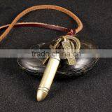 Custom Jewelry Fashion Alloy Bullet Jewlery Necklace thumbnail-4