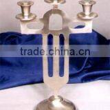 Menorah Candelabra 3 Candle thumbnail-1