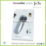 Factory Price Delxue Multimedia 6D Gyroscope Remote Control 2.4G Wireless Air Mouse Laser Presenter thumbnail-6