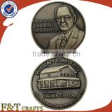 Sale old coins with custom logo 3d double desgined