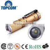 Premium Quality Graded Anti-Sliding Design 240 lm Zoomable Mini LED High Power Flashight thumbnail-1