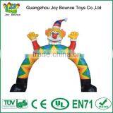Cute Clown Door Inflatable Starting Line Arch thumbnail-1