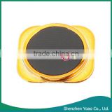 Replacement Plastic Home Button Sticker for iPhone 5 Black & Gold