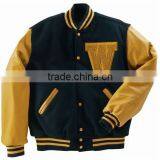 New Stylish Wool Leather Varsity Jackets / Casual Jacket / Basket Ball Jacket 9052 thumbnail-1