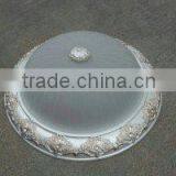 2014 elegant modern white resin ceilling lamp