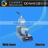 Automatic Round Plate Pancake Cup Cake Maker Shapes Egg Waffle Making Machine