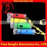 Led Plastic Electric Torch Flashlight