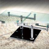 Swivel Tempered Glass Modern Coffee Table(CJ0955) thumbnail-1