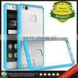 Samco Crystal Clear Shockproof TPU PC Cell Phone Case for Huawei P9 Lite